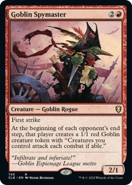 Image for Goblin Spymaster (795) (Commander Legends: Battle for Baldur's Gate) - Magic: The Gathering