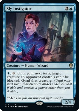 Image for Sly Instigator (736) (Commander Legends: Battle for Baldur's Gate) - Magic: The Gathering