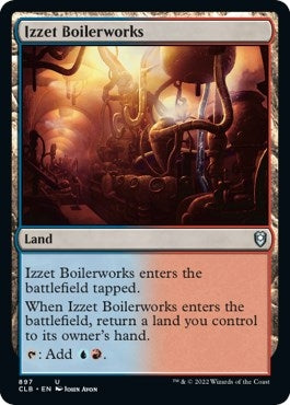 Image for Izzet Boilerworks (897) (Commander Legends: Battle for Baldur's Gate) - Magic: The Gathering