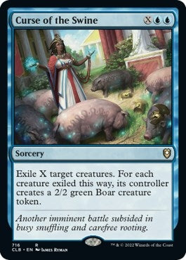 Image for Curse of the Swine (716) (Commander Legends: Battle for Baldur's Gate) - Magic: The Gathering