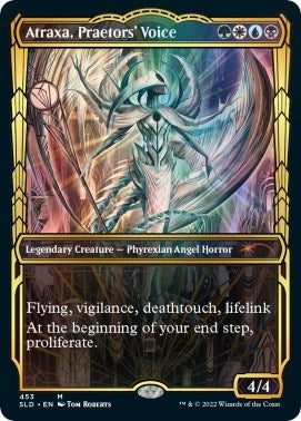 Image for Atraxa, Praetors' Voice (Gilded Foil) (453) (Secret Lair Drop Series) - Magic: The Gathering