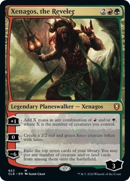 Image for Xenagos, the Reveler (853) (Commander Legends: Battle for Baldur's Gate) - Magic: The Gathering