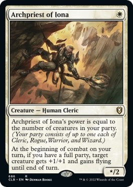 Image for Archpriest of Iona (686) (Commander Legends: Battle for Baldur's Gate) - Magic: The Gathering