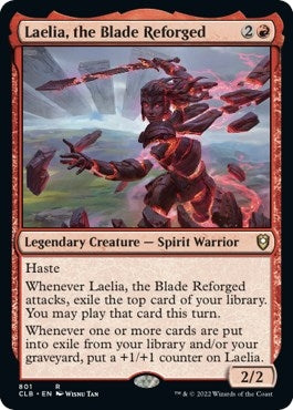 Image for Laelia, the Blade Reforged (801) (Commander Legends: Battle for Baldur's Gate) - Magic: The Gathering
