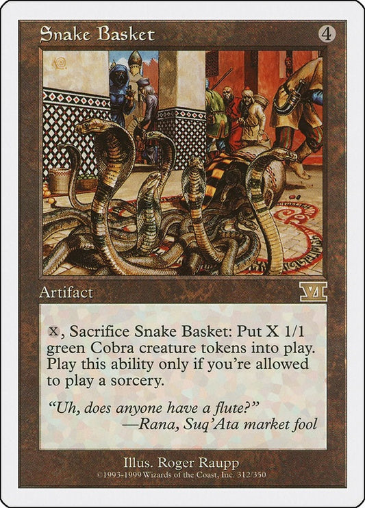 Image for Snake Basket (312) (Classic Sixth Edition) - Magic: The Gathering