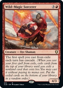 Image for Wild-Magic Sorcerer (816) (Commander Legends: Battle for Baldur's Gate) - Magic: The Gathering