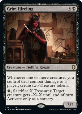 Image for Grim Hireling (755) (Commander Legends: Battle for Baldur's Gate) - Magic: The Gathering