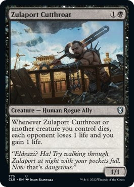Image for Zulaport Cutthroat (775) (Commander Legends: Battle for Baldur's Gate) - Magic: The Gathering