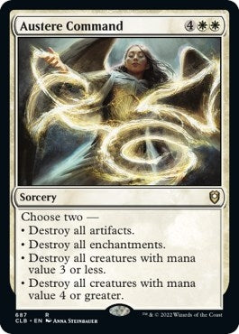 Image for Austere Command (687) (Commander Legends: Battle for Baldur's Gate) - Magic: The Gathering