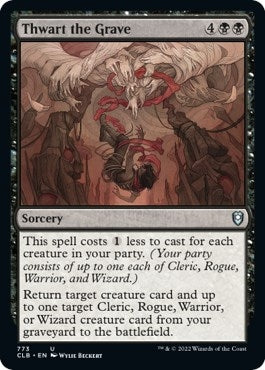 Image for Thwart the Grave (773) (Commander Legends: Battle for Baldur's Gate) - Magic: The Gathering