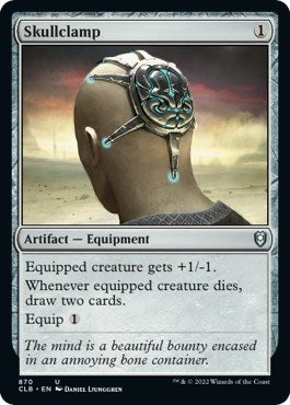 Image for Skullclamp (870) (Commander Legends: Battle for Baldur's Gate) - Magic: The Gathering