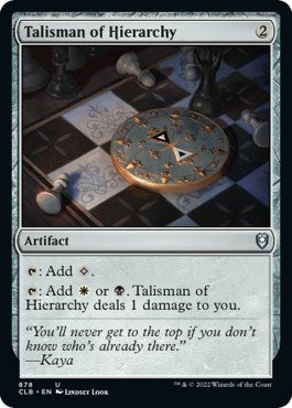 Image for Talisman of Hierarchy (878) (Commander Legends: Battle for Baldur's Gate) - Magic: The Gathering
