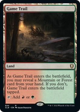 Image for Game Trail (894) (Commander Legends: Battle for Baldur's Gate) - Magic: The Gathering