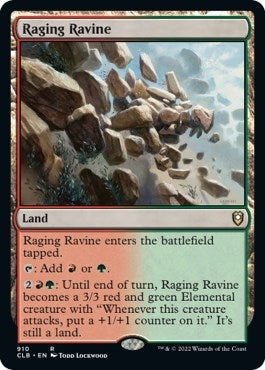 Image for Raging Ravine (910) (Commander Legends: Battle for Baldur's Gate) - Magic: The Gathering
