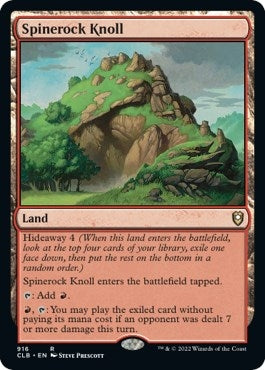 Image for Spinerock Knoll (916) (Commander Legends: Battle for Baldur's Gate) - Magic: The Gathering