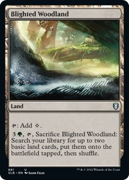 Image for Blighted Woodland (881) (Commander Legends: Battle for Baldur's Gate) - Magic: The Gathering