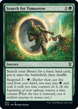 Image for Search for Tomorrow (834) (Commander Legends: Battle for Baldur's Gate) - Magic: The Gathering