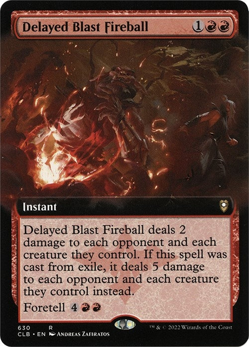 Image for Delayed Blast Fireball (Extended Art) (630) (Commander Legends: Battle for Baldur's Gate) - Magic: The Gathering