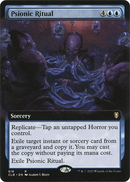 Image for Psionic Ritual (Extended Art) (618) (Commander Legends: Battle for Baldur's Gate) - Magic: The Gathering