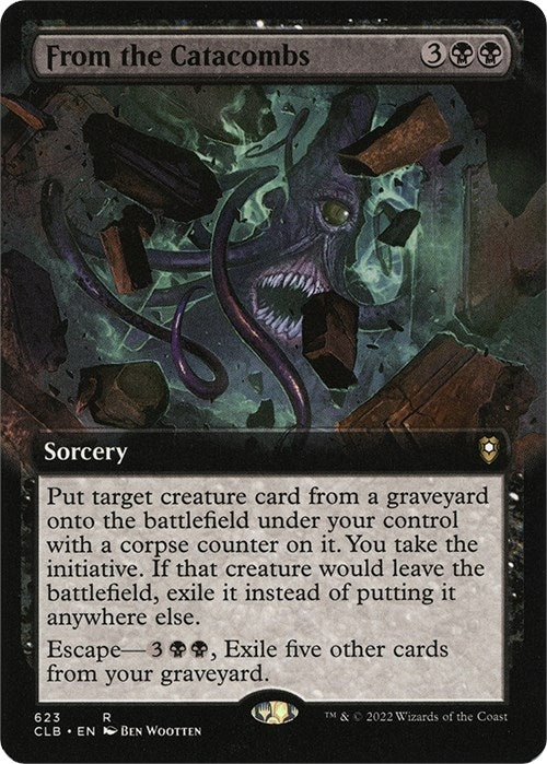 Image for From the Catacombs (Extended Art) (623) (Commander Legends: Battle for Baldur's Gate) - Magic: The Gathering