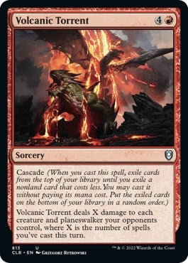 Image for Volcanic Torrent (813) (Commander Legends: Battle for Baldur's Gate) - Magic: The Gathering
