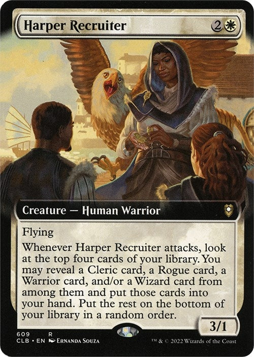 Image for Harper Recruiter (Extended Art) (609) (Commander Legends: Battle for Baldur's Gate) - Magic: The Gathering