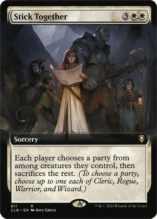 Image for Stick Together (Extended Art) (611) (Commander Legends: Battle for Baldur's Gate) - Magic: The Gathering