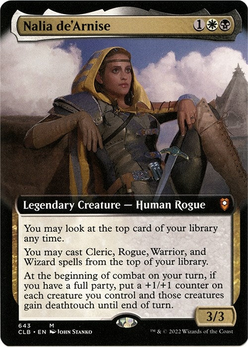 Image for Nalia de'Arnise (Extended Art) (643) (Commander Legends: Battle for Baldur's Gate) - Magic: The Gathering
