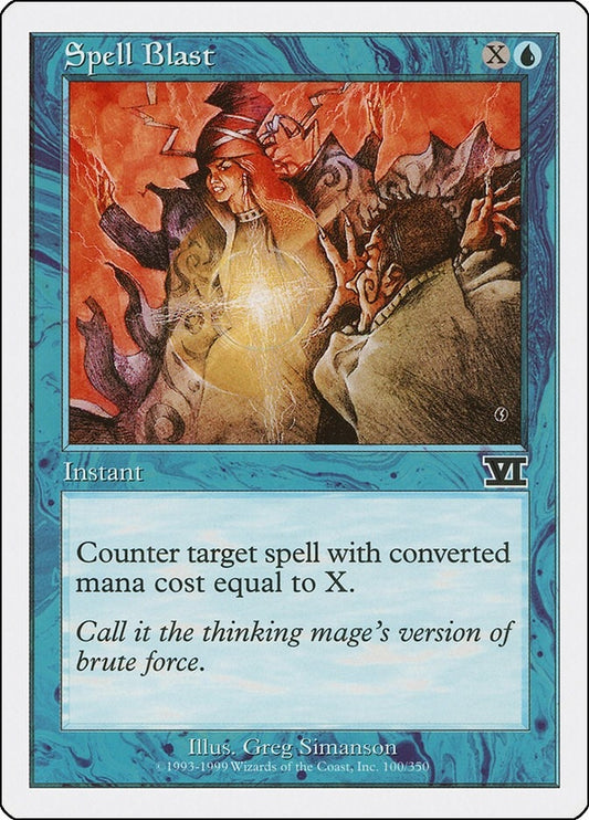 Image for Spell Blast (100) (Classic Sixth Edition) - Magic: The Gathering
