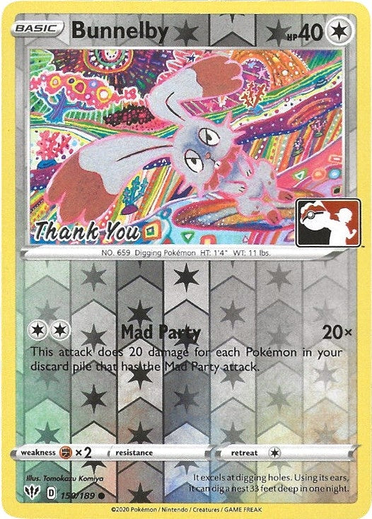 Image for Bunnelby - 150/189 (Thank You Promo) (150/189) (Miscellaneous Cards & Products) - Pokemon