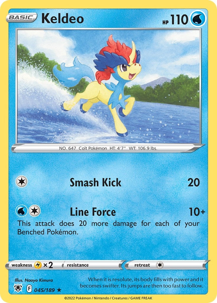 Image for Keldeo (045/189) (Deck Exclusives) - Pokemon