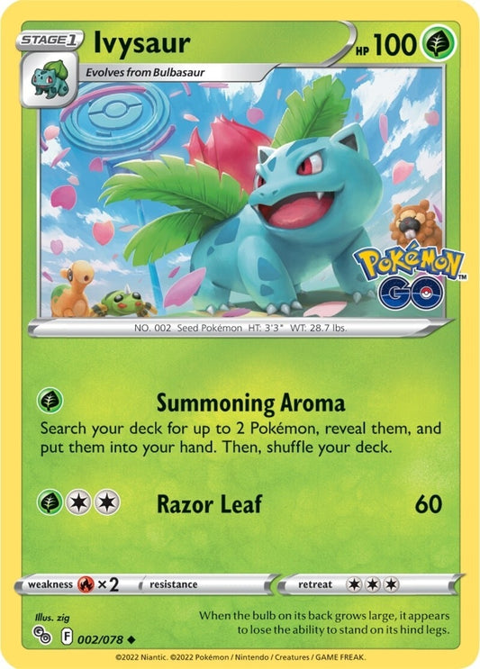Image for Ivysaur (002/078) (Pokemon GO) - Pokemon