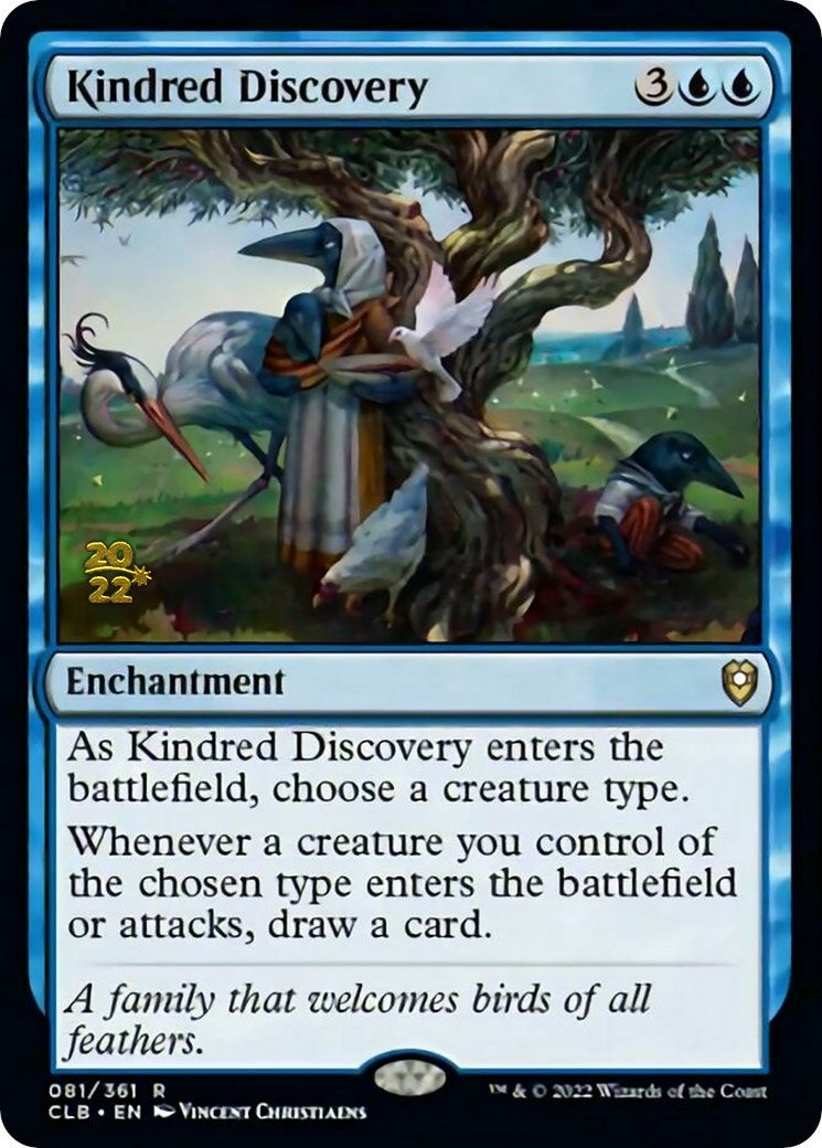 Image for Kindred Discovery (81) (Prerelease Cards) - Magic: The Gathering