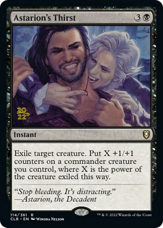 Image for Astarion's Thirst (114) (Prerelease Cards) - Magic: The Gathering