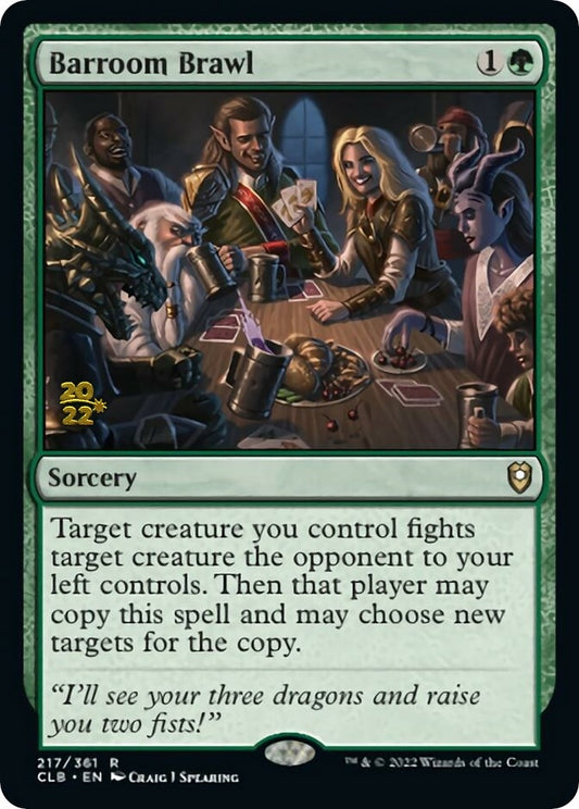 Image for Barroom Brawl (217) (Prerelease Cards) - Magic: The Gathering