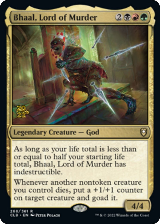 Image for Bhaal, Lord of Murder (268) (Prerelease Cards) - Magic: The Gathering