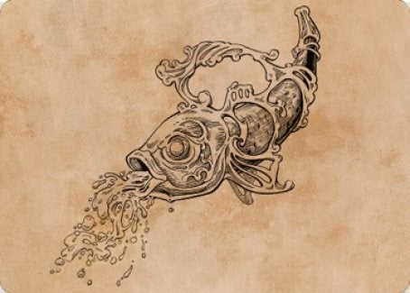 Image for Decanter of Endless Water Art Card (79) (Art Series: Commander Legends: Battle for Baldur's Gate) - Magic: The Gathering