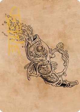 Image for Decanter of Endless Water Art Card (Gold-Stamped Signature) (79) (Art Series: Commander Legends: Battle for Baldur's Gate) - Magic: The Gathering