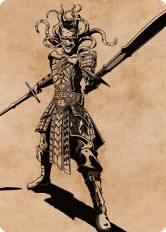 Image for Zevlor, Elturel Exile Art Card (78/81) (78) (Art Series: Commander Legends: Battle for Baldur's Gate) - Magic: The Gathering