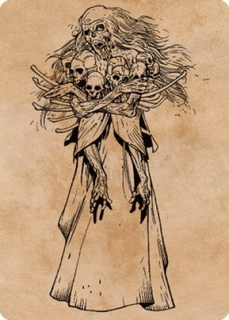 Image for Myrkul, Lord of Bones Art Card (73/81) (73) (Art Series: Commander Legends: Battle for Baldur's Gate) - Magic: The Gathering