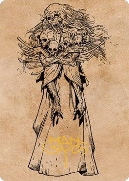 Image for Myrkul, Lord of Bones Art Card (73/81) (Gold-Stamped Signature) (73) (Art Series: Commander Legends: Battle for Baldur's Gate) - Magic: The Gathering