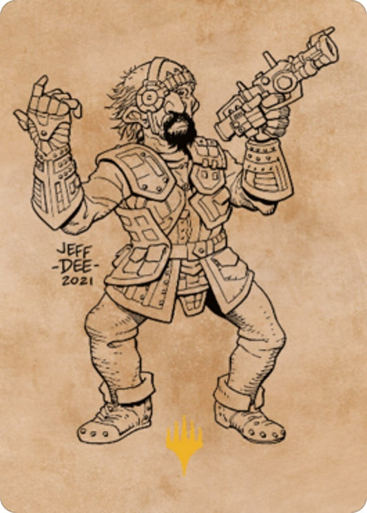 Image for Jan Jansen, Chaos Crafter Art Card (Gold-Stamped) (66) (Art Series: Commander Legends: Battle for Baldur's Gate) - Magic: The Gathering