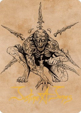 Image for Bhaal, Lord of Murder Art Card (Gold-Stamped Signature) (63) (Art Series: Commander Legends: Battle for Baldur's Gate) - Magic: The Gathering