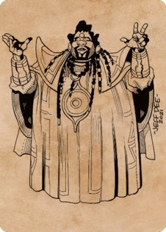 Image for Alaundo the Seer Art Card (61) (Art Series: Commander Legends: Battle for Baldur's Gate) - Magic: The Gathering