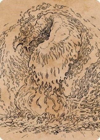 Image for Nemesis Phoenix Art Card (56) (Art Series: Commander Legends: Battle for Baldur's Gate) - Magic: The Gathering