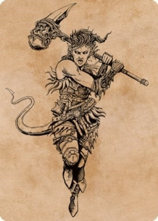 Image for Karlach, Fury of Avernus Art Card (54/81) (54) (Art Series: Commander Legends: Battle for Baldur's Gate) - Magic: The Gathering