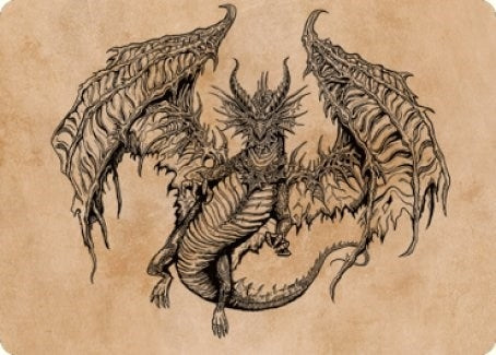 Image for Ganax, Astral Hunter Art Card (53) (Art Series: Commander Legends: Battle for Baldur's Gate) - Magic: The Gathering