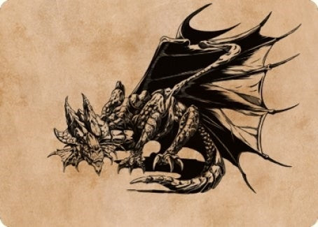 Image for Ancient Copper Dragon Art Card (52/81) (52) (Art Series: Commander Legends: Battle for Baldur's Gate) - Magic: The Gathering