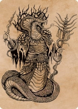 Image for Sivriss, Nightmare Speaker Art Card (51/81) (51) (Art Series: Commander Legends: Battle for Baldur's Gate) - Magic: The Gathering