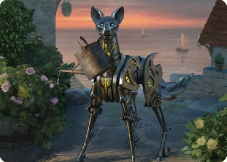 Image for Clockwork Fox Art Card (43) (Art Series: Commander Legends: Battle for Baldur's Gate) - Magic: The Gathering